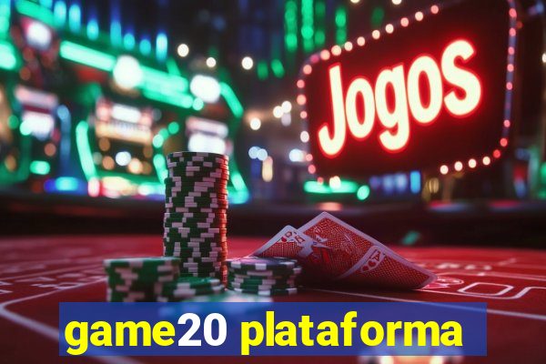 game20 plataforma